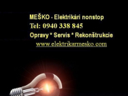 Elektrikár Bratislava - Ján Meško NONSTOP